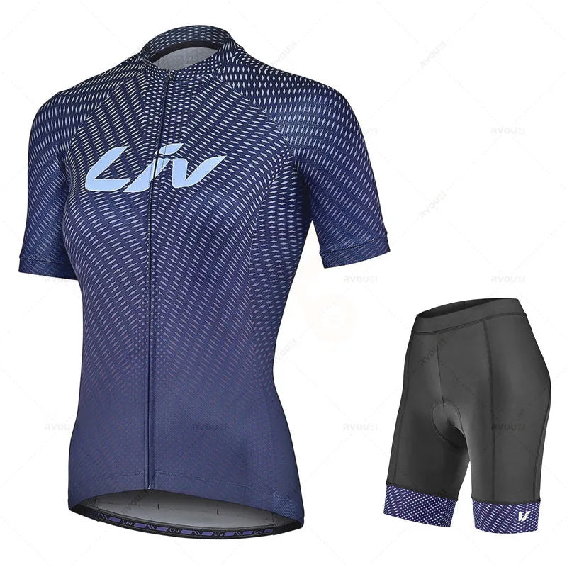 2026 Women's LIV Pro Cycling Jersey Set - Summer MTB Bike Clothing for Ultimate Performance