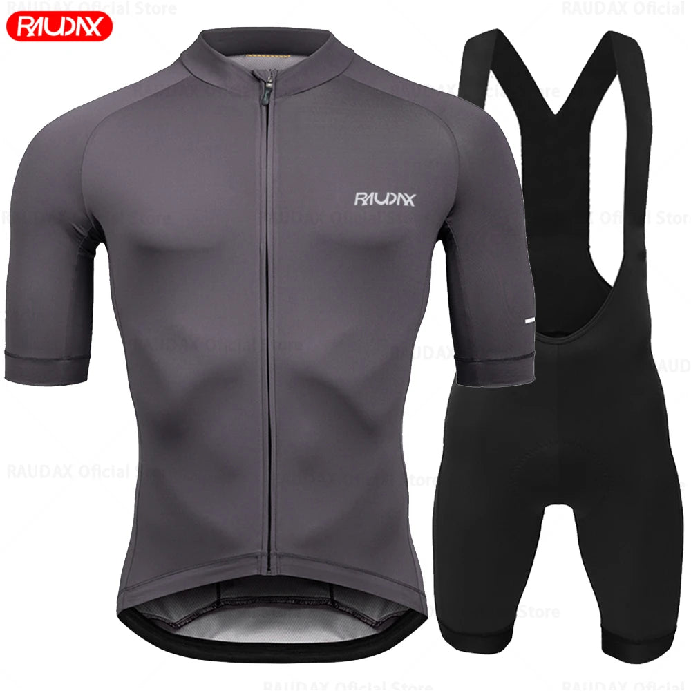Men's Summer Cycling Jersey Set - Breathable Short Sleeve MTB Bike Shirts for Ultimate Comfort