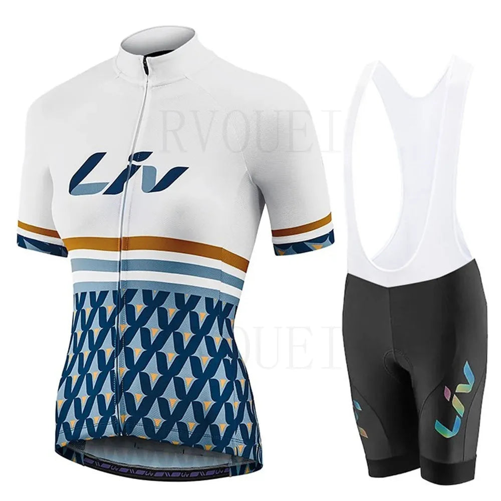 2022 Women's Liv Summer Cycling Jersey - Breathable MTB Bike Wear for Ultimate Comfort and Style