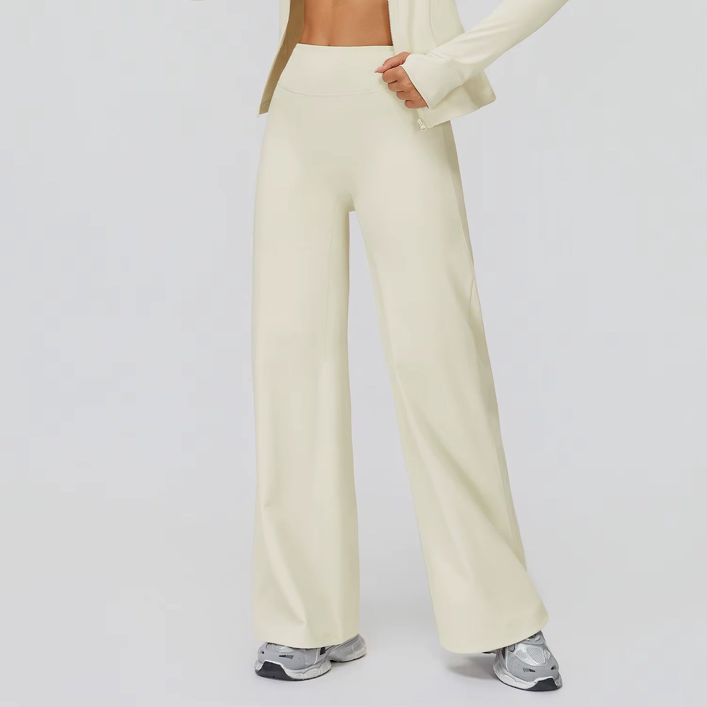 Elevate Your Workout with Custom Logo Yoga Sets - Cozy Zipper Plush Outfits & High Waist Flare Leggings for Ultimate Fitness Performance!
