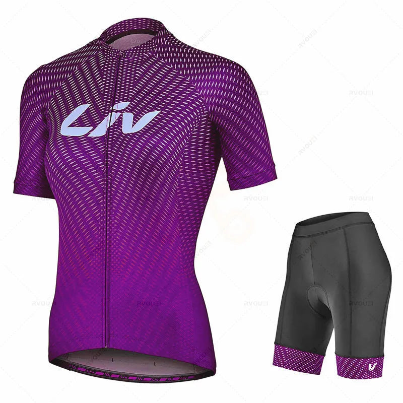 2026 Women's LIV Pro Cycling Jersey Set - Summer MTB Bike Clothing for Ultimate Performance
