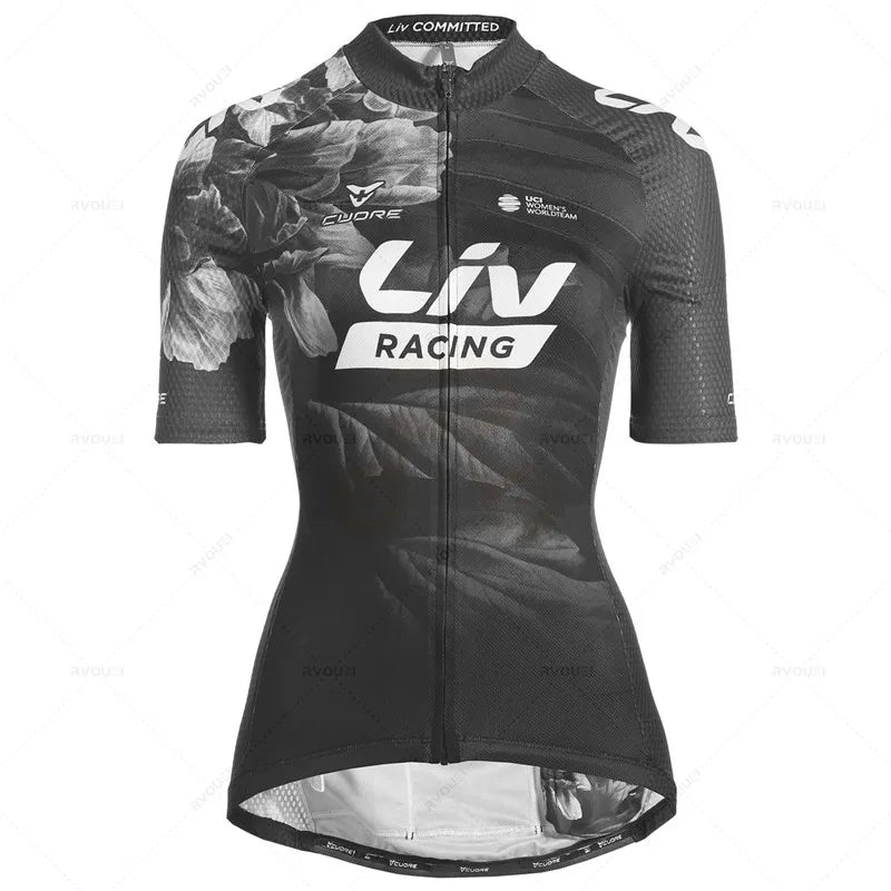 2022 Women's Liv Summer Cycling Jersey - Breathable MTB Bike Wear for Ultimate Comfort and Style