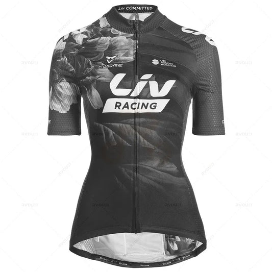2022 Women's Liv Summer Cycling Jersey - Breathable MTB Bike Wear for Ultimate Comfort and Style