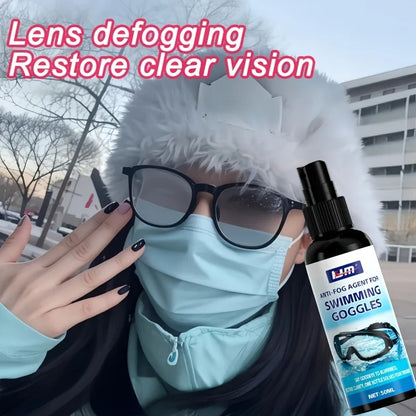 Ultimate Anti-Fog Spray for Goggles, Glasses, Cameras, Windshields, Telescopes & Mirrors - All-Scene Protection!