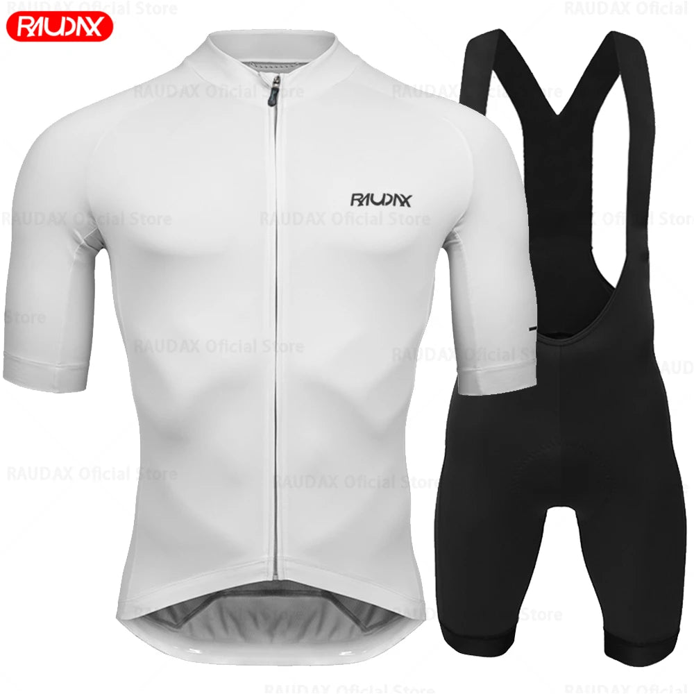 Men's Summer Cycling Jersey Set - Breathable Short Sleeve MTB Bike Shirts for Ultimate Comfort