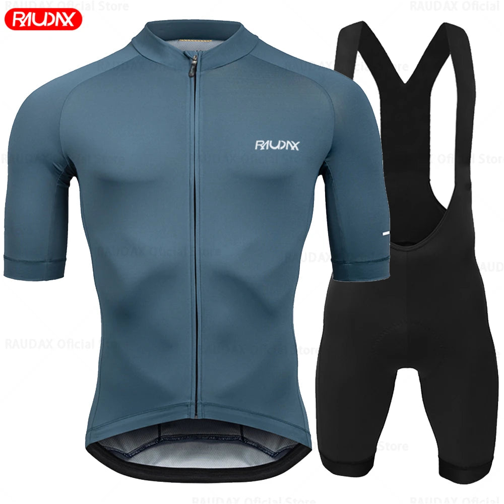 Men's Summer Cycling Jersey Set - Breathable Short Sleeve MTB Bike Shirts for Ultimate Comfort