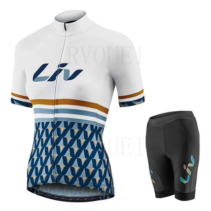 2022 Women's Liv Summer Cycling Jersey - Breathable MTB Bike Wear for Ultimate Comfort and Style