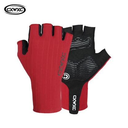 CXWXC Breathable Half Finger Cycling Gloves for Men & Women - Anti-Slip Fitness Training Gloves with Extended Wrist Guard