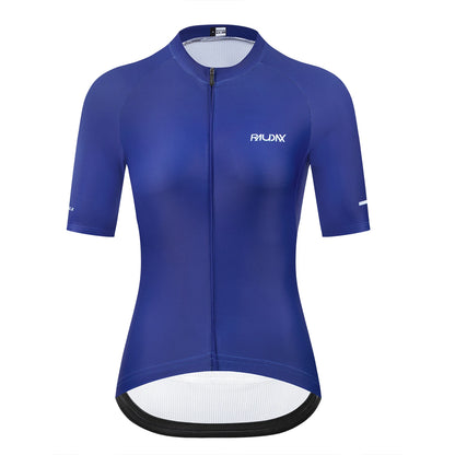 Elevate Your Ride: Chic Women's Classic White Short Sleeve Cycling Jersey for Unmatched Comfort
