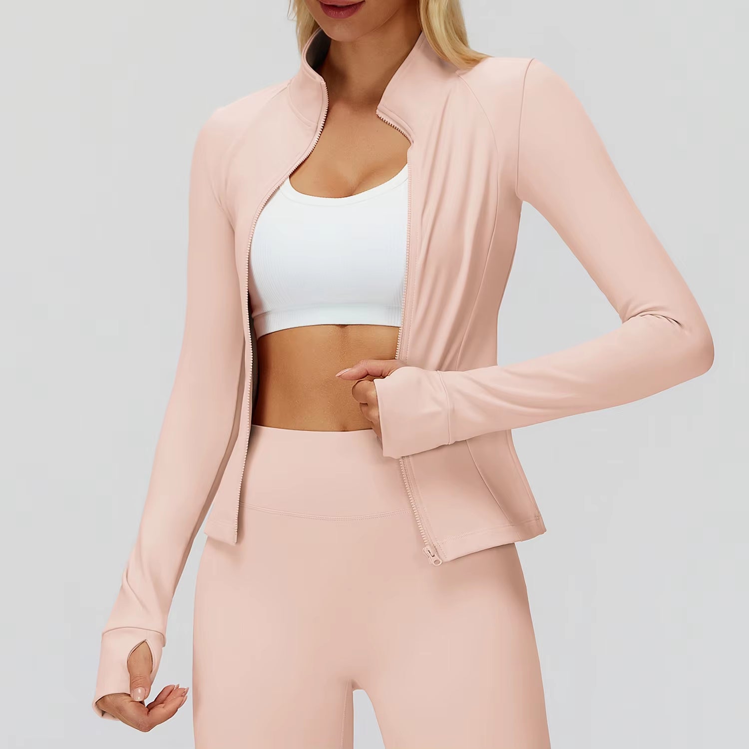 Elevate Your Workout with Custom Logo Yoga Sets - Cozy Zipper Plush Outfits & High Waist Flare Leggings for Ultimate Fitness Performance!