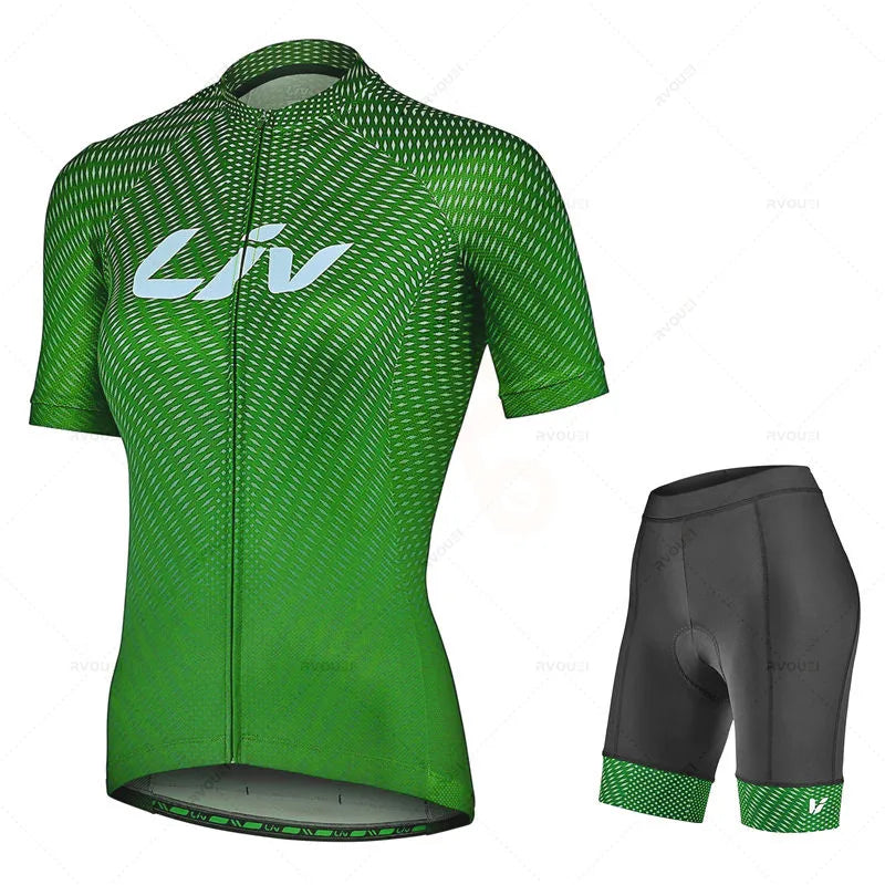 2026 Women's LIV Pro Cycling Jersey Set - Summer MTB Bike Clothing for Ultimate Performance