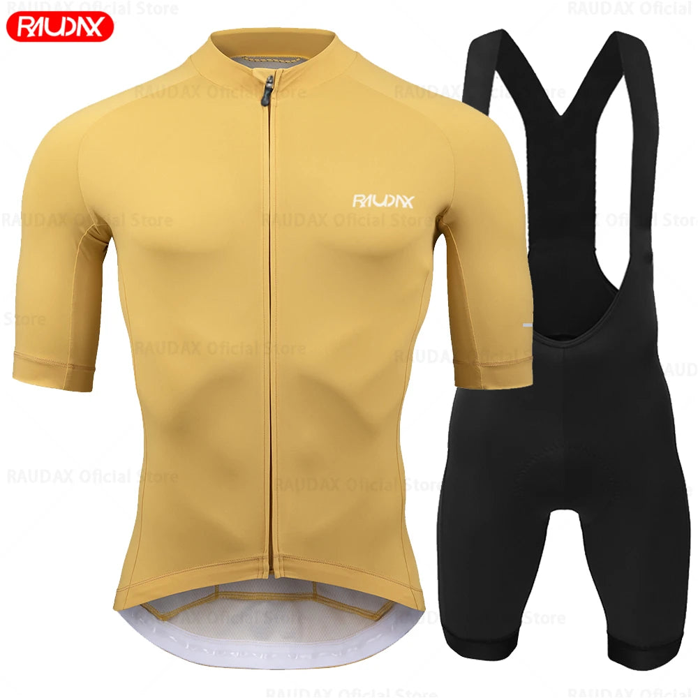Men's Summer Cycling Jersey Set - Breathable Short Sleeve MTB Bike Shirts for Ultimate Comfort