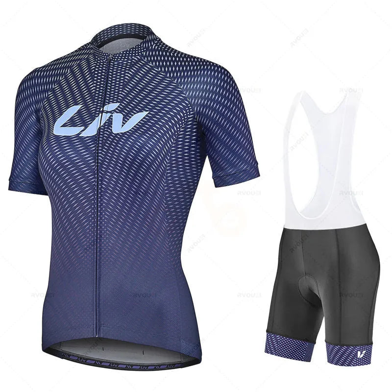 2022 Women's Liv Summer Cycling Jersey - Breathable MTB Bike Wear for Ultimate Comfort and Style