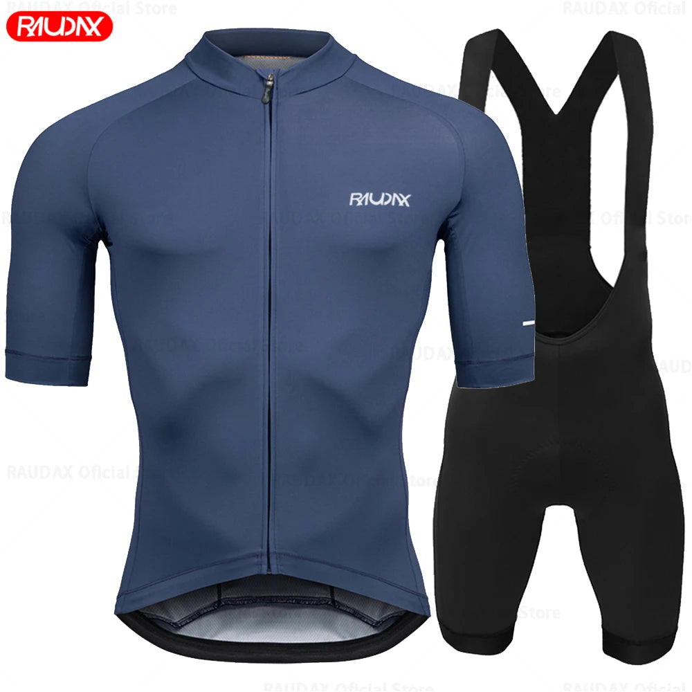 Men's Summer Cycling Jersey Set - Breathable Short Sleeve MTB Bike Shirts for Ultimate Comfort