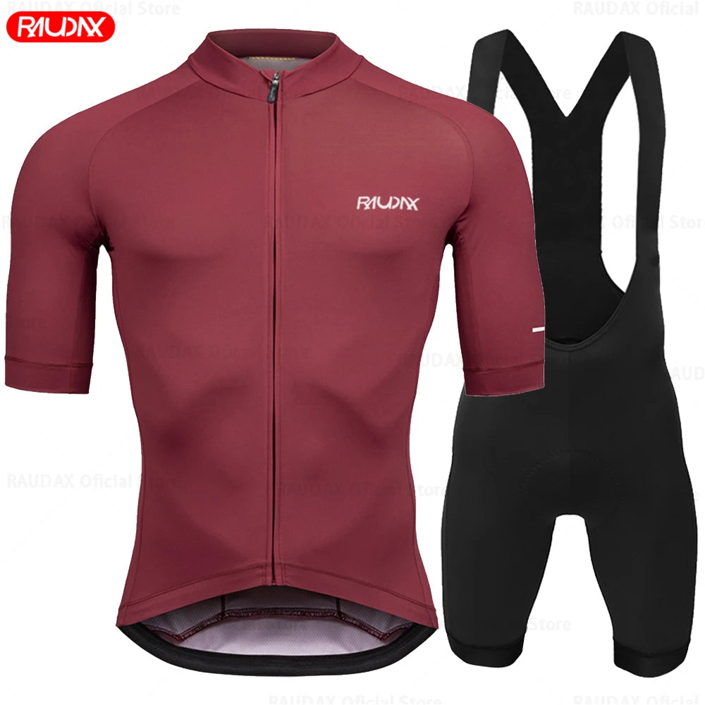 Men's Summer Cycling Jersey Set - Breathable Short Sleeve MTB Bike Shirts for Ultimate Comfort