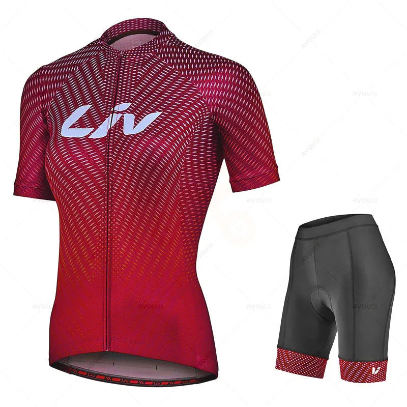 2026 Women's LIV Pro Cycling Jersey Set - Summer MTB Bike Clothing for Ultimate Performance