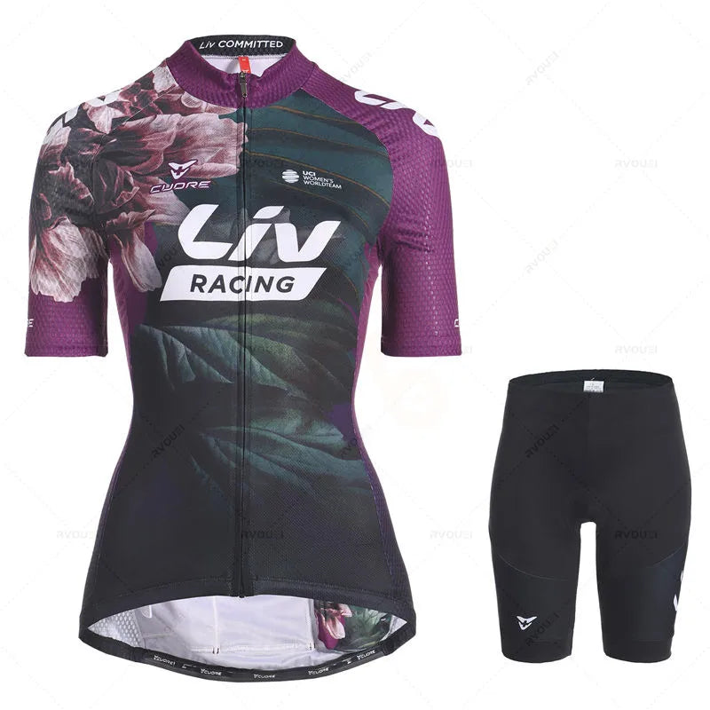 2022 Women's Liv Summer Cycling Jersey - Breathable MTB Bike Wear for Ultimate Comfort and Style