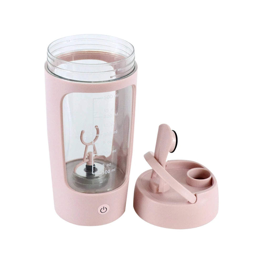 Ultimate 650Ml USB Rechargeable Protein Shaker Bottle - Portable Blender for Fitness and Workouts