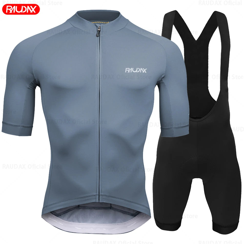 Men's Summer Cycling Jersey Set - Breathable Short Sleeve MTB Bike Shirts for Ultimate Comfort